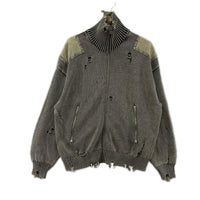 ニット ダメージ加工ニット M M