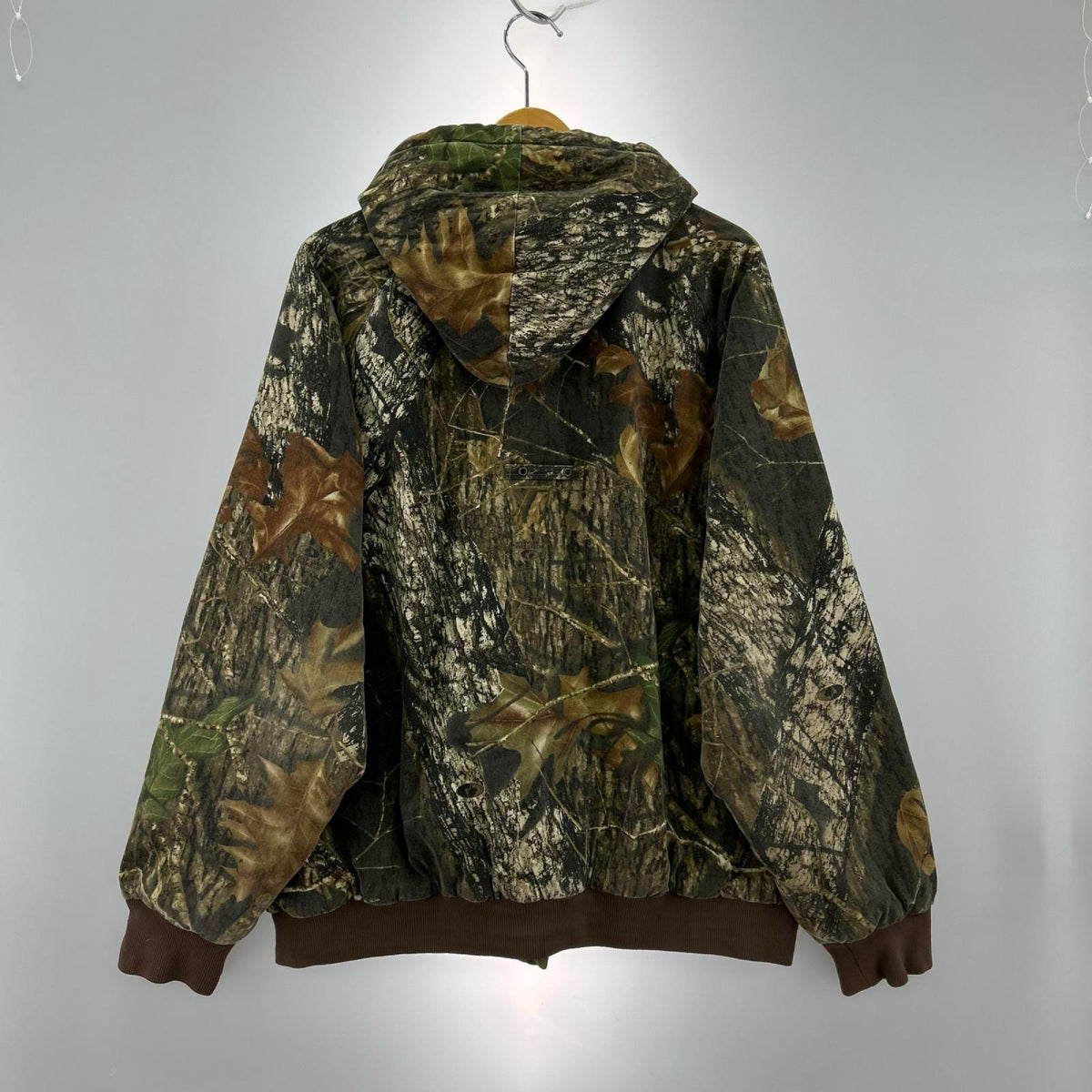 パーカー USA製 Corn Field Camo ジップパーカー L
