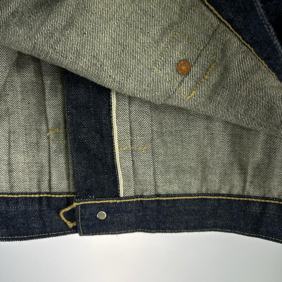 デニムジャケット WORLD WAR II DENIM BLOUSE/42 42 ネイビー
