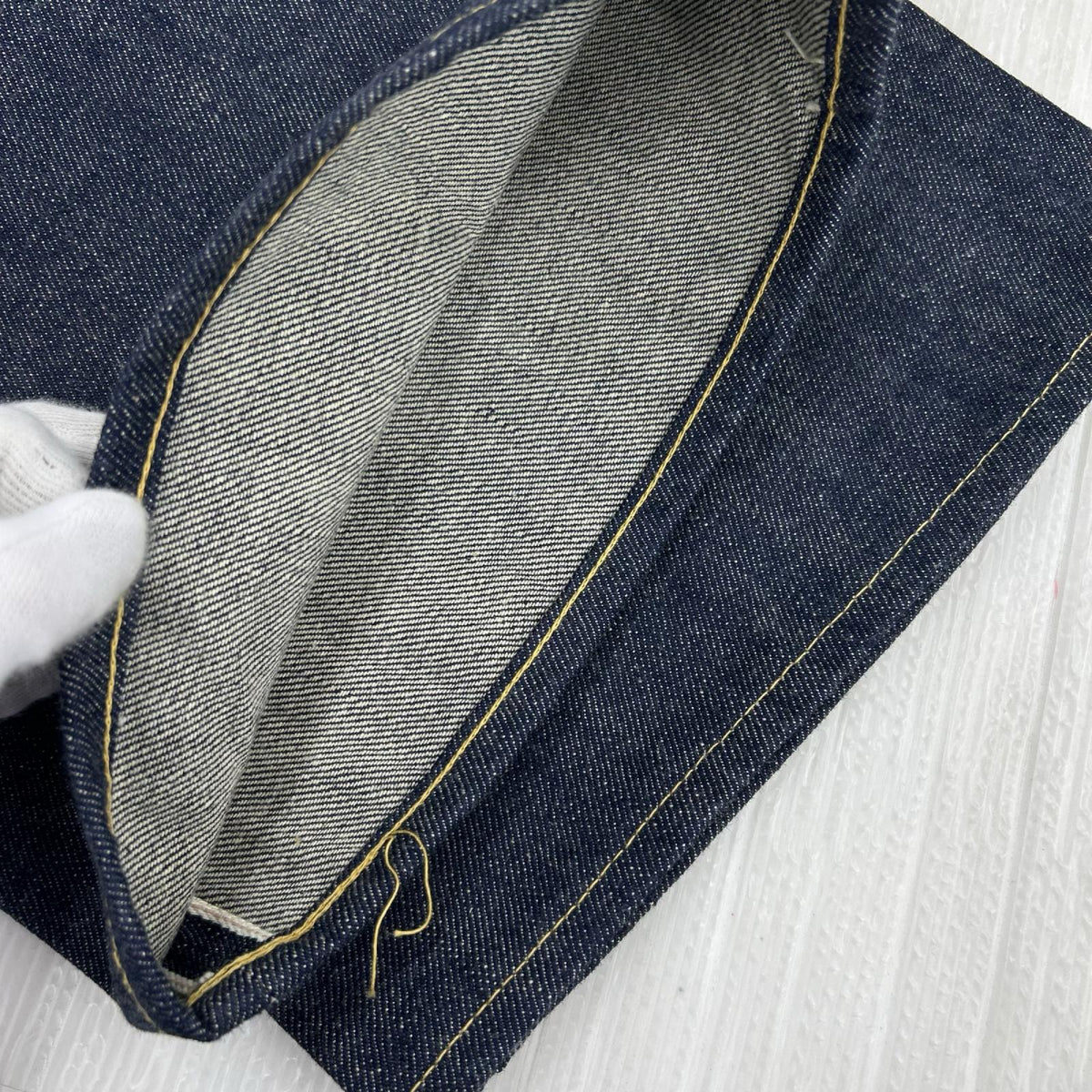 デニムパンツ WORLD WAR II WAIST OVERALLS/36 ネイビー