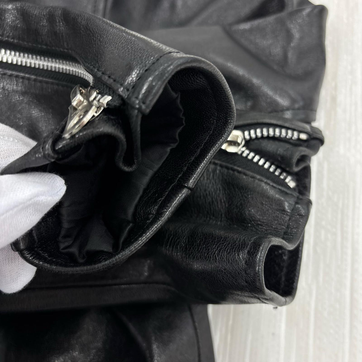 ジャケット SINGLE BREAST RIDERS JACKET/サイズM M ブラック
