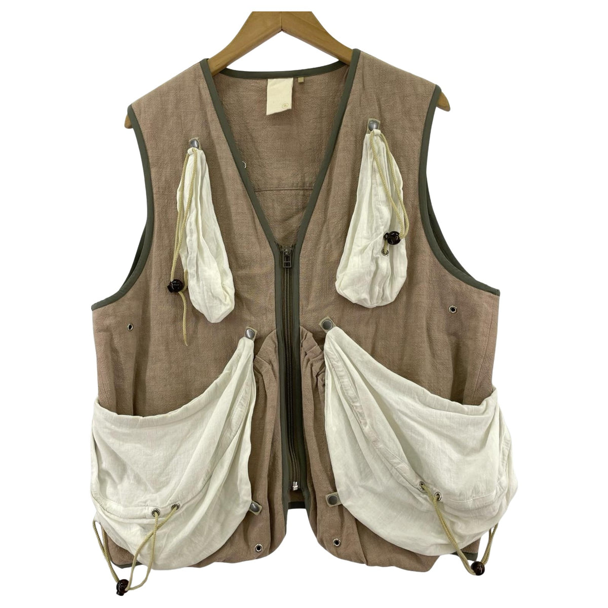 ジャケット JIAN YE/23SS VEST フリー ベージュ
