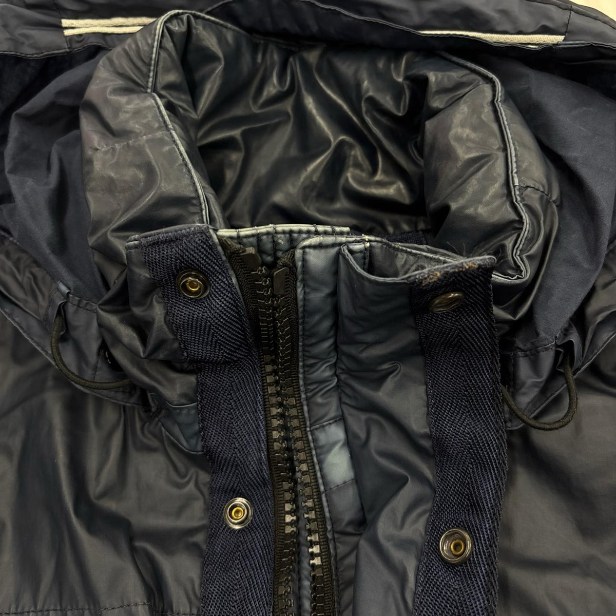 ジャケット 11AW MUSSOLA GOMMATO 4P スタンドカラージャケット M M ネイビー