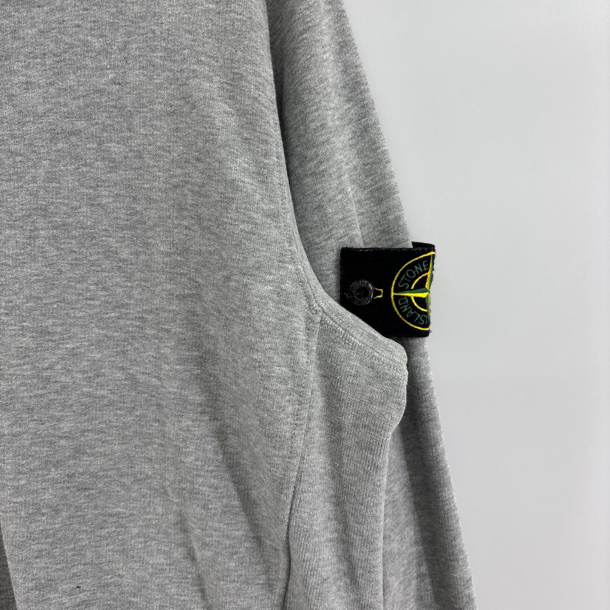 スウェット Garment Dyed Fleece Half Zip Melange GRY M グレー