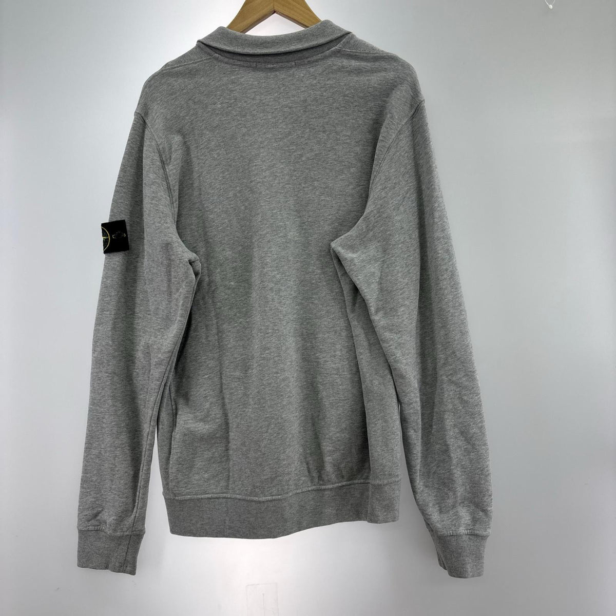 スウェット Garment Dyed Fleece Half Zip Melange GRY M グレー