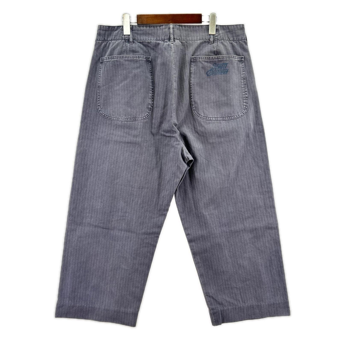 パンツ Herringbone Trousers Pant 36 BLU 36 グレー