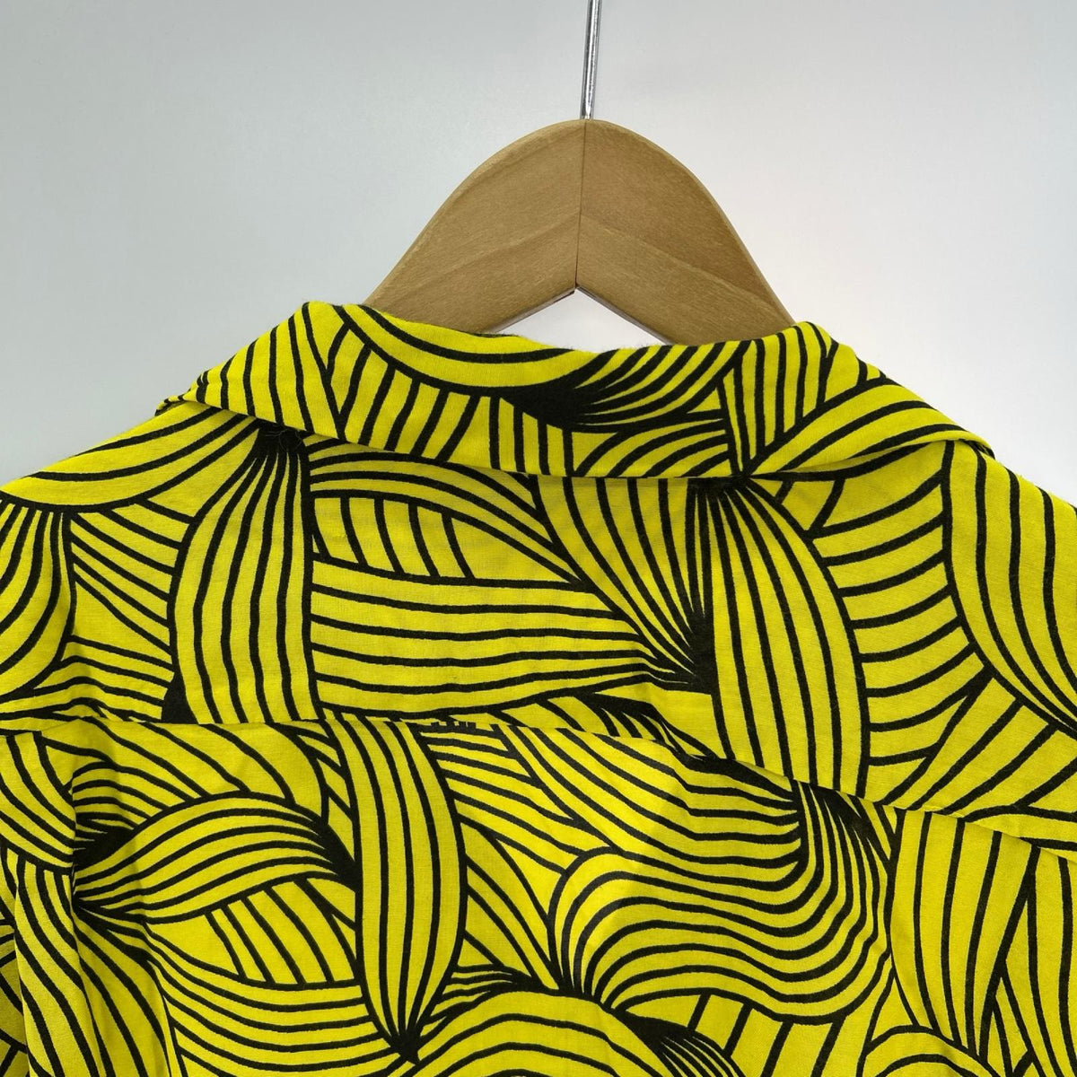 長袖シャツ BANANA RAYON SHIRT L/Sシャツ 黄色 2XL イエロー