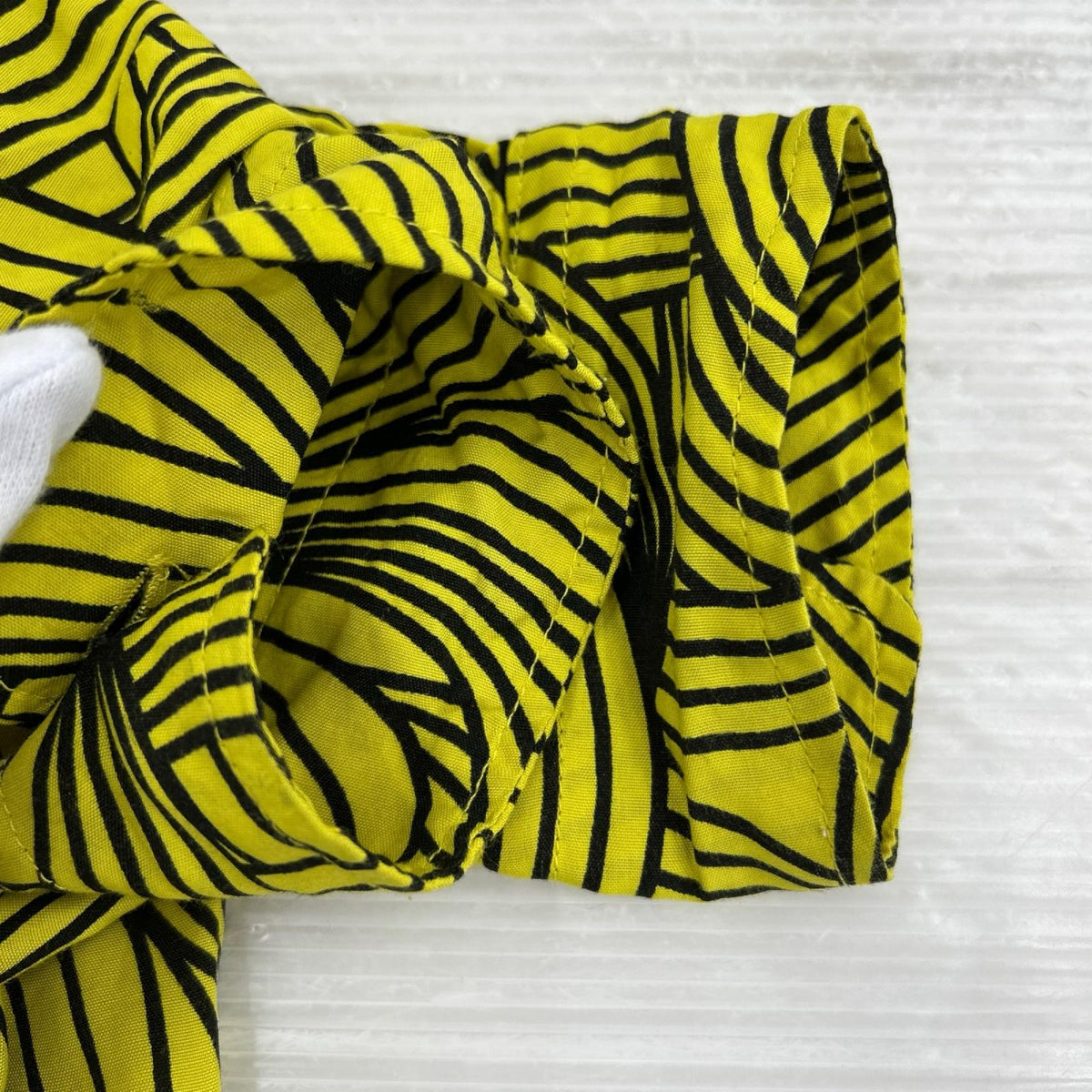 長袖シャツ BANANA RAYON SHIRT L/Sシャツ 黄色 2XL イエロー