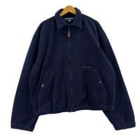 ジャケット POLO SPORT フリース スウィングトップ 紺 L