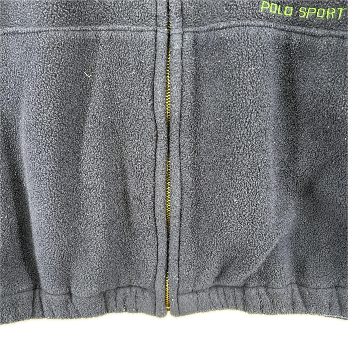 ジャケット POLO SPORT フリース スウィングトップ 紺 L