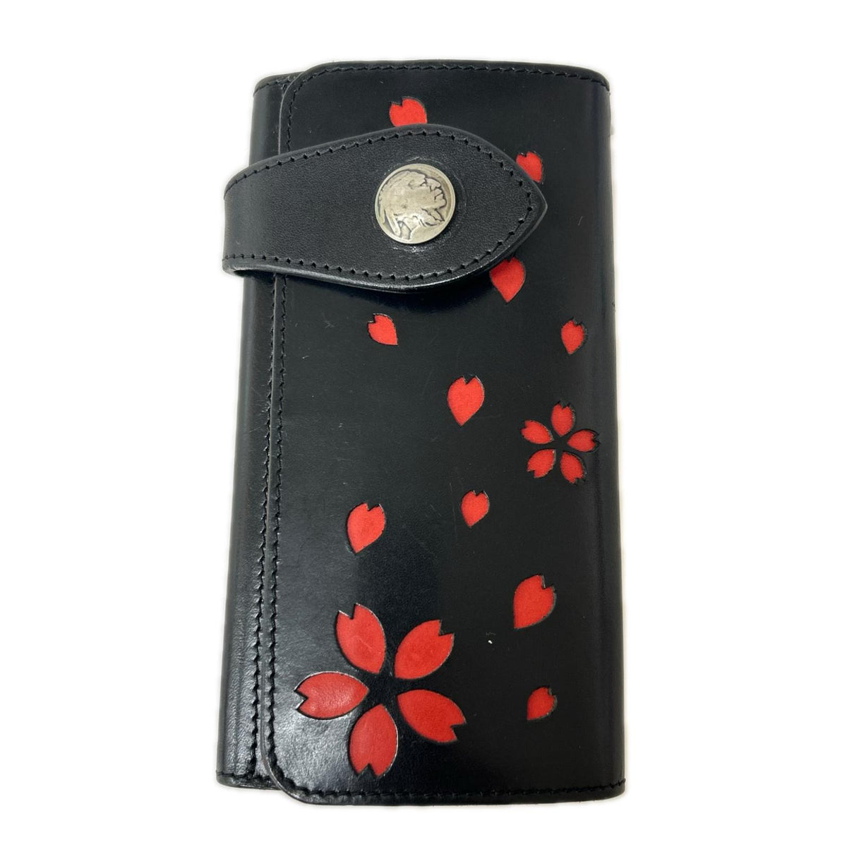 長財布 SAKURA BLK