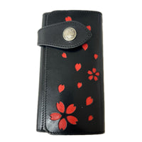 長財布 SAKURA BLK