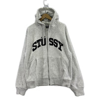 パーカー ロゴジップパーカー M GRY M グレー