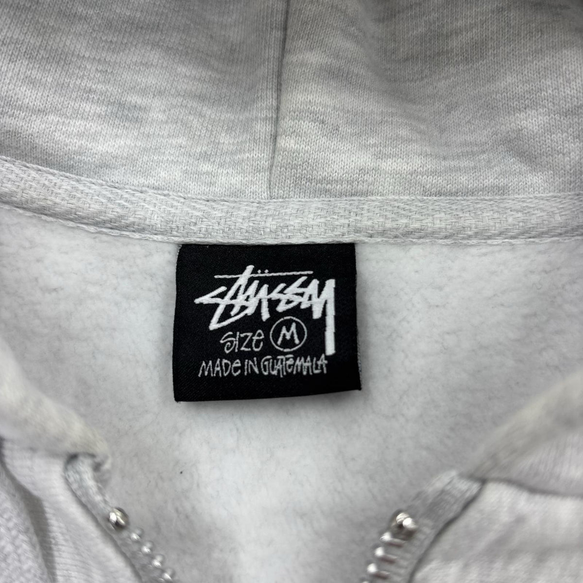 パーカー ロゴジップパーカー M GRY M グレー