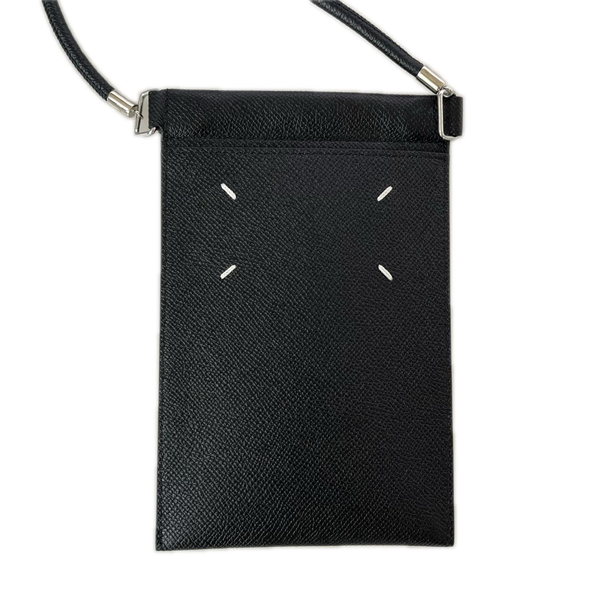 その他アクセサリー 23ss スマホショルダーレザーバッグ 黒 ブラック
