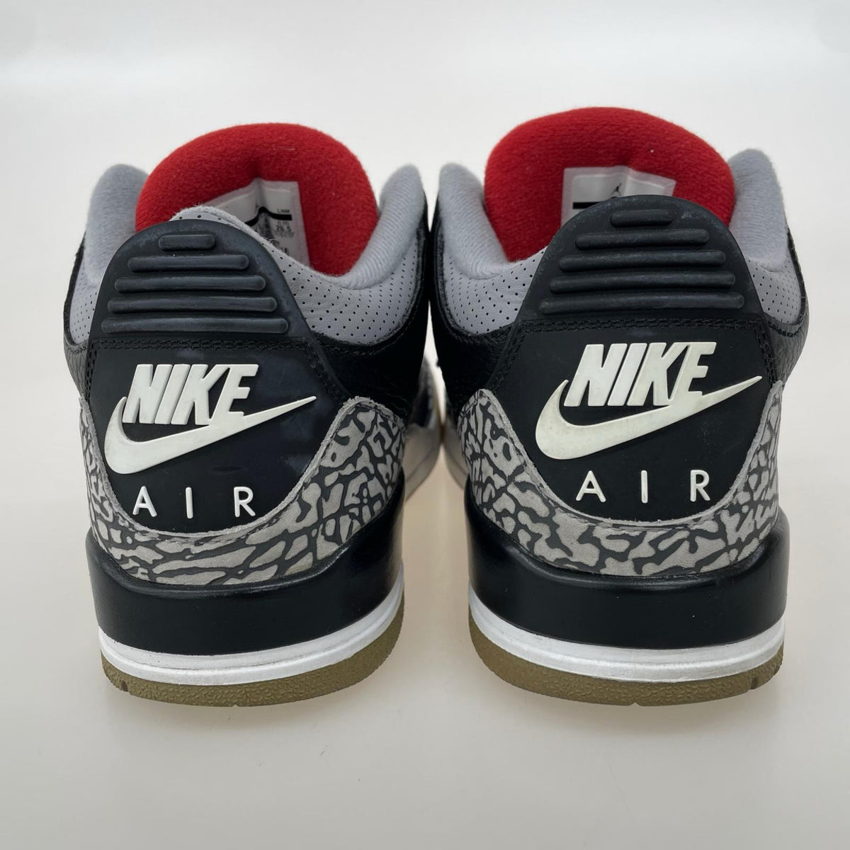 スニーカー AIR JORDAN 3 BlackCement 26.5cm (US8 1/2 UK8 EU43)