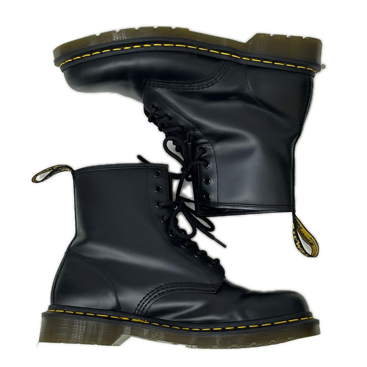 ブーツ Dr.Martens 8ホールブーツ UK8 ブラック 27cm (US9 UK8 1/2 EU44) ブラック