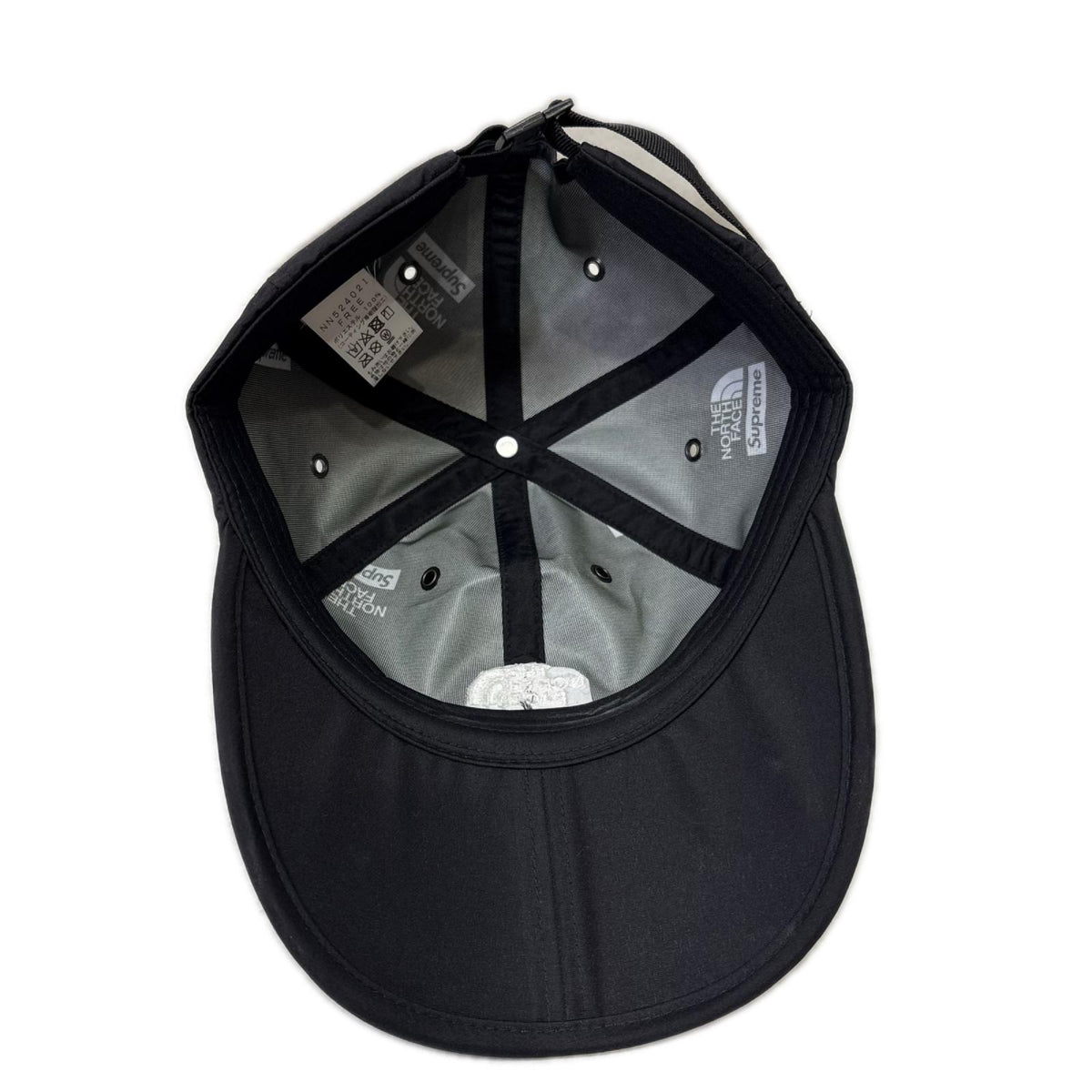 キャップ Split 6-Panel Cap フリー ブラック