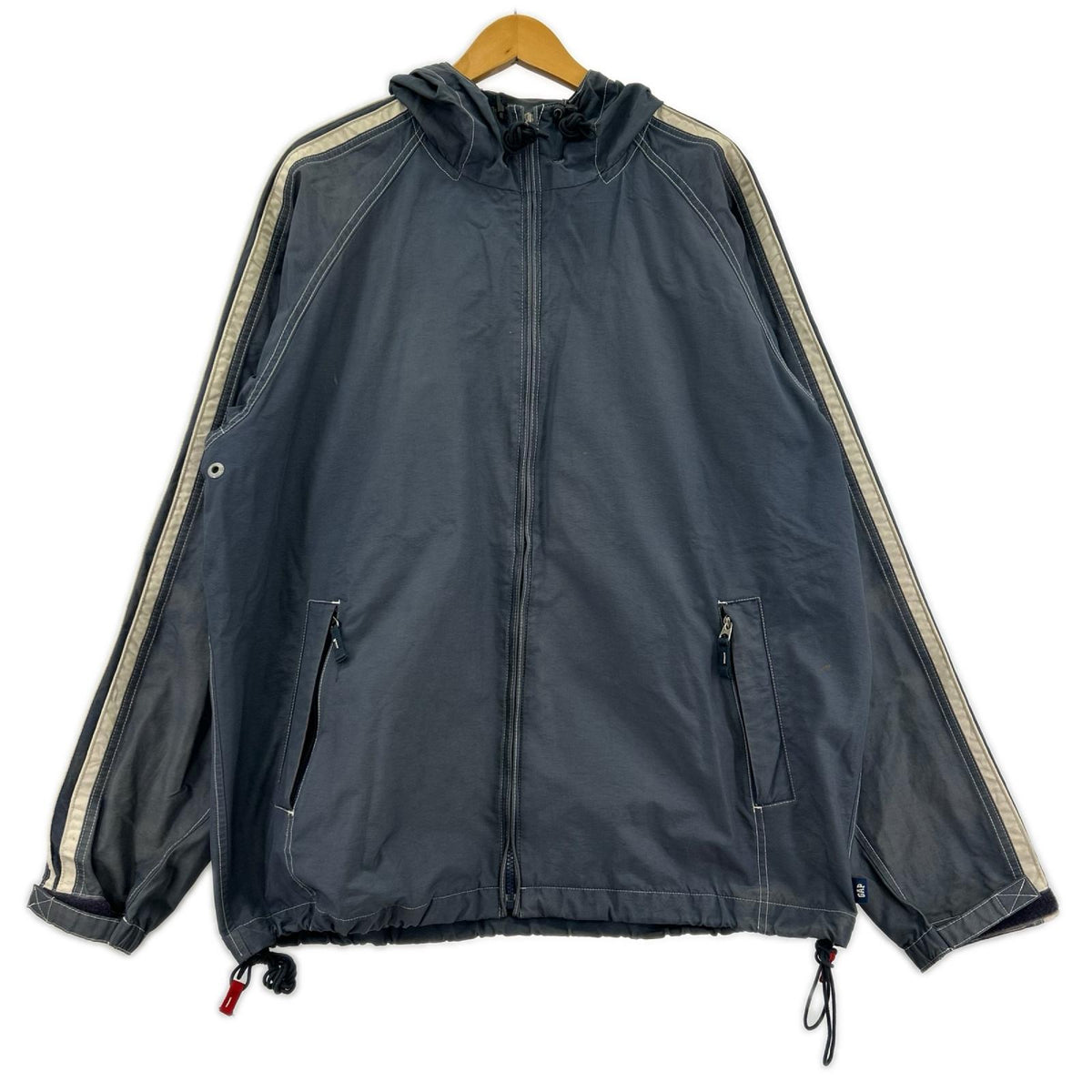 ジャケット 90s アノラックジャケット グレー L L