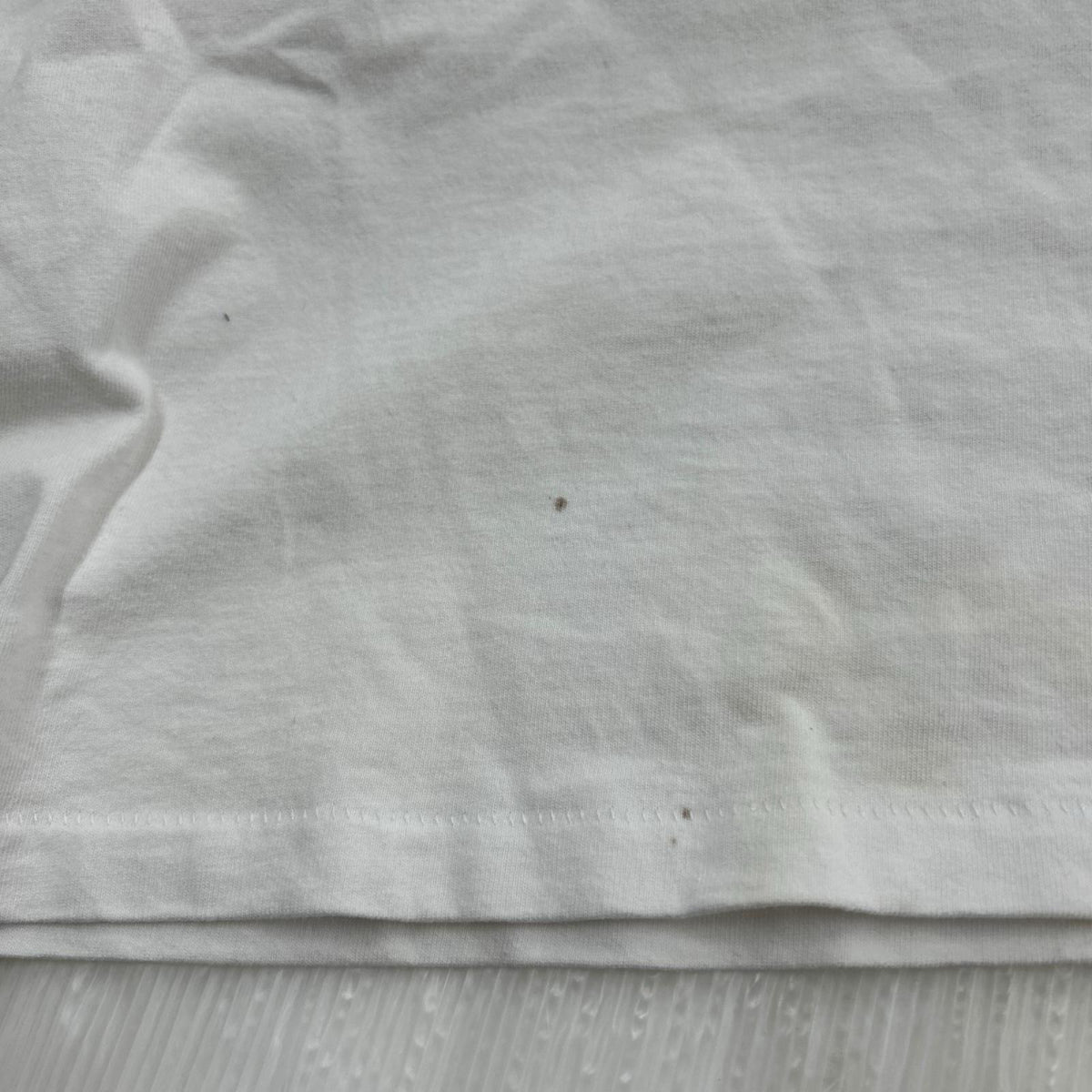 半袖Tシャツ カモフラロゴ ホワイト (L) L ホワイト