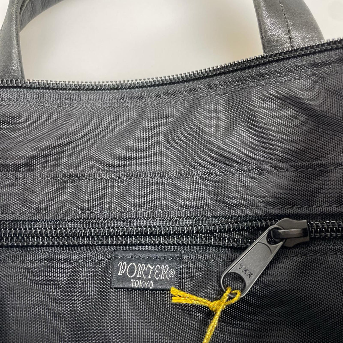 ショルダーバッグ RUBBER PAINT 2WAY BRIEFCASE ブラック
