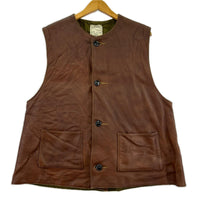 ジャケット REAL McCOY’S 112-B WW1 JERKIN VEST 4 茶 4 ブラウン