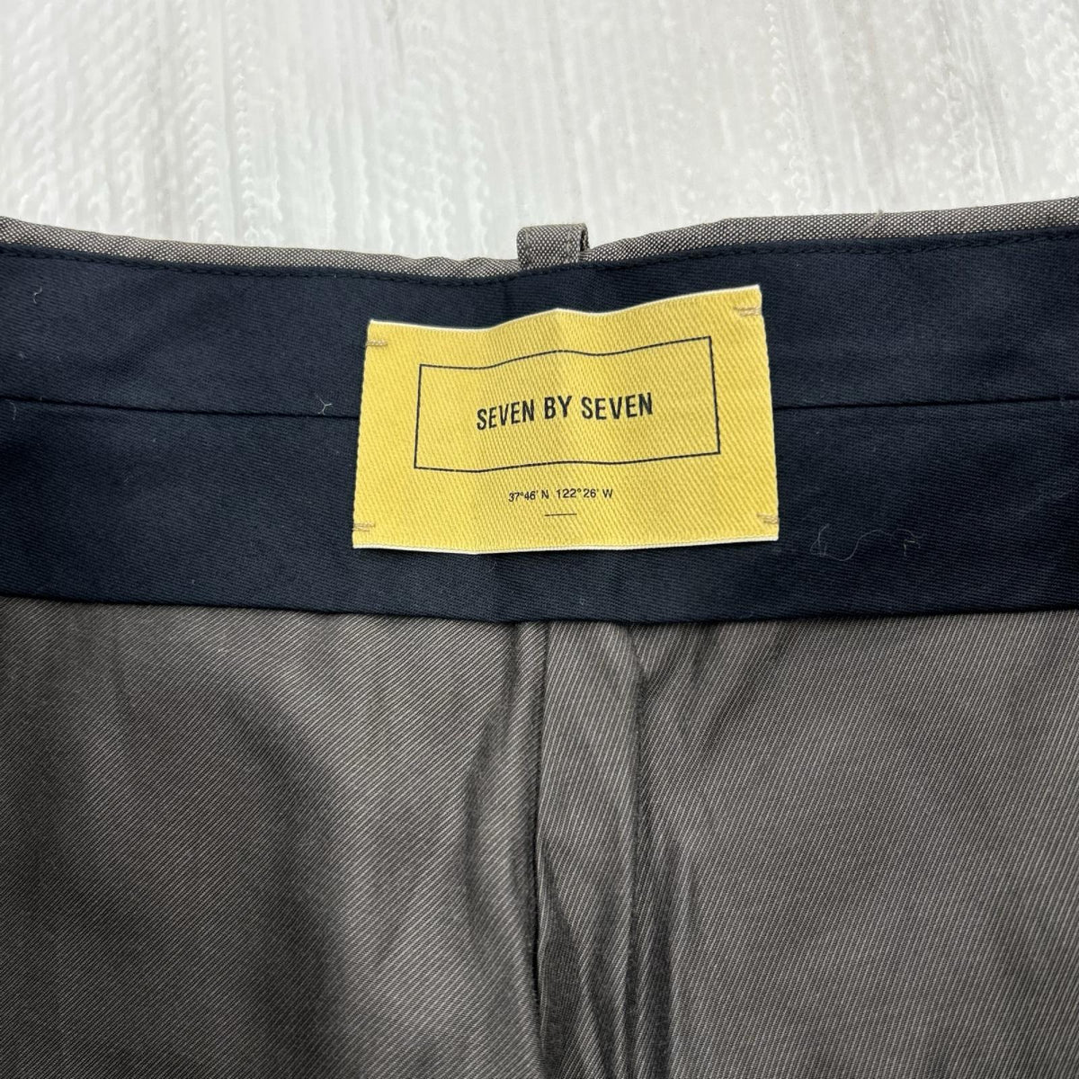 パンツ フレアスラックス M ブラウン