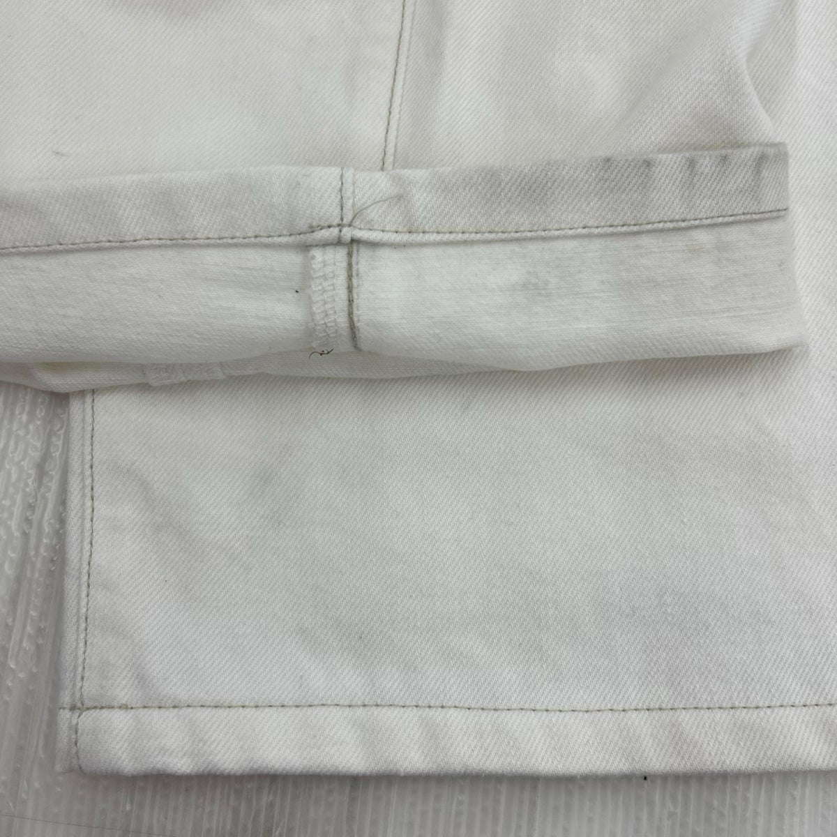 デニムパンツ YOUTH OF THE WATER DENIM PANTS L ホワイト