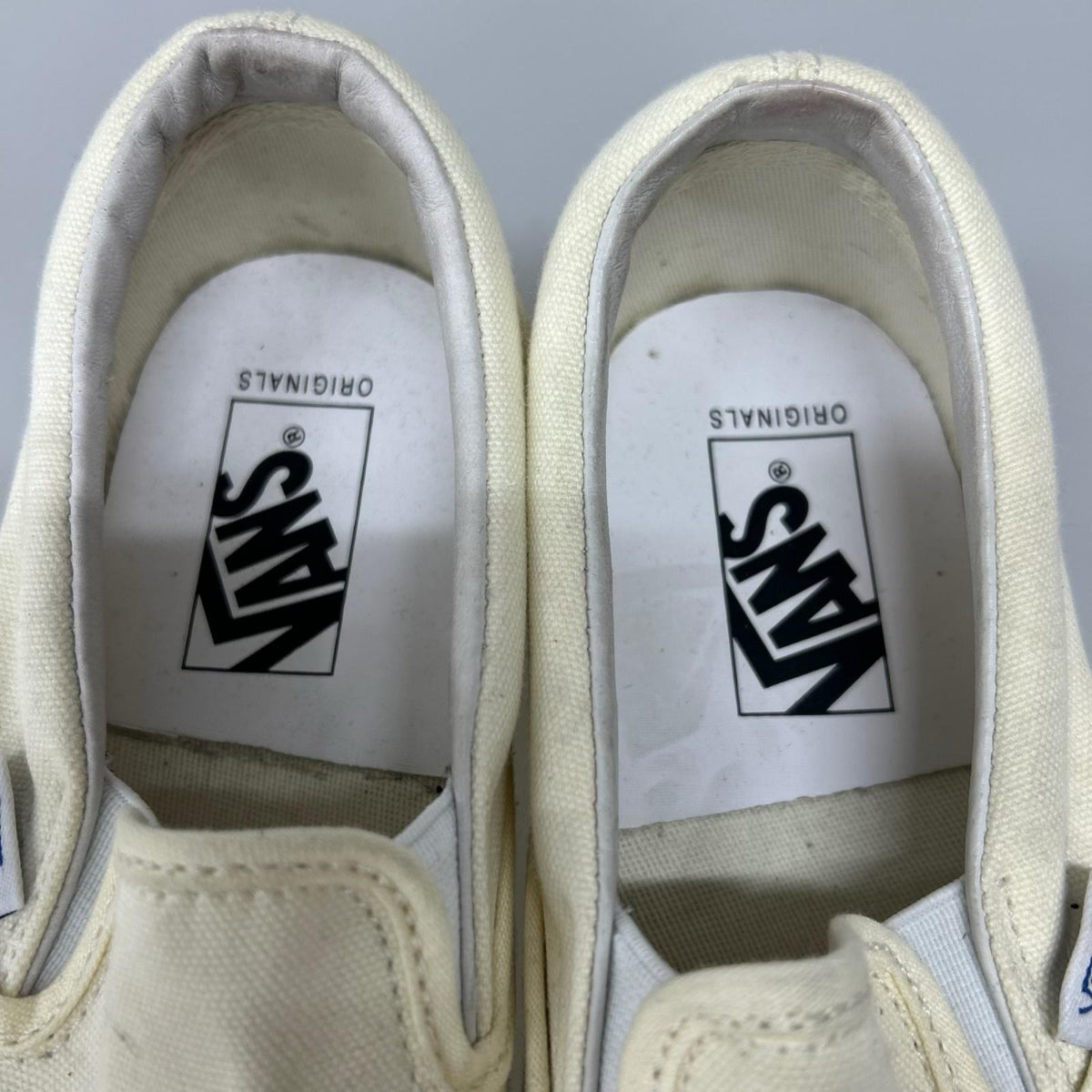 スニーカー SLIP-ON White 24cm (US6 UK5 1/2 EU38) ホワイト