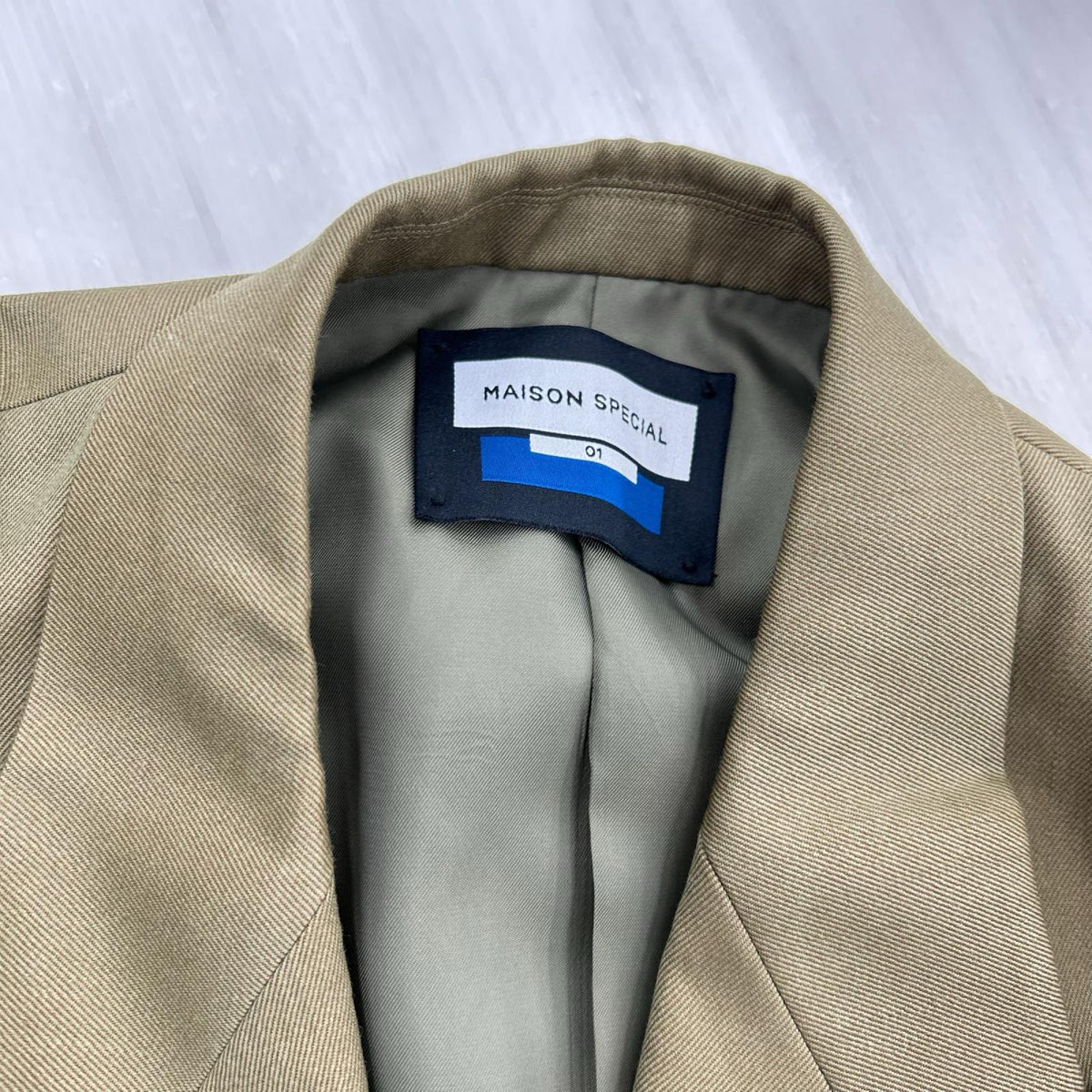 テーラードジャケット Schonherr Peaked Lapel Tailored Jacket 1 1 カーキ