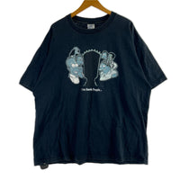 半袖Tシャツ DELTA / シンプソンズ×シックスセンス パロディ ネイビー