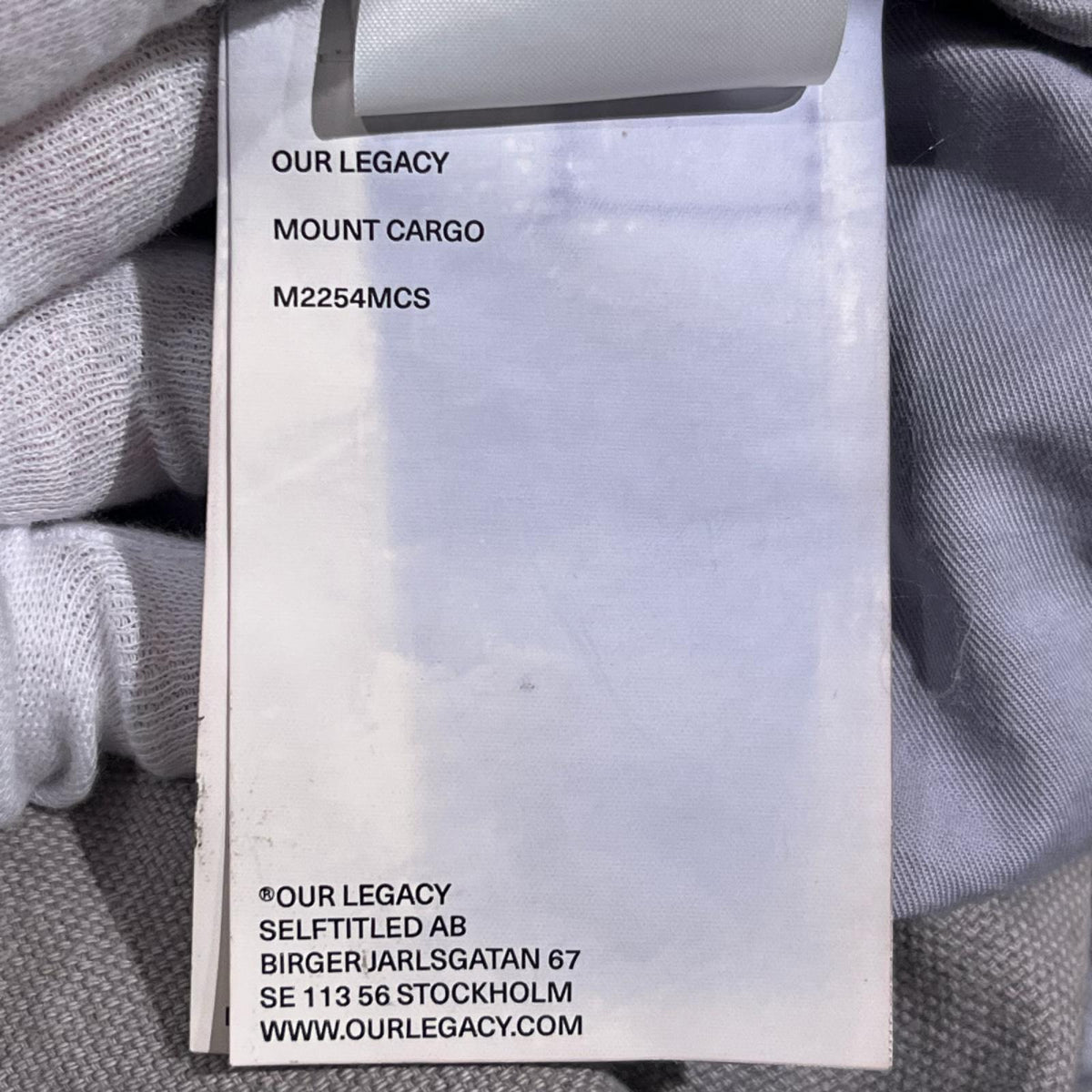 パンツ 25SS MOUNT CARGO 46