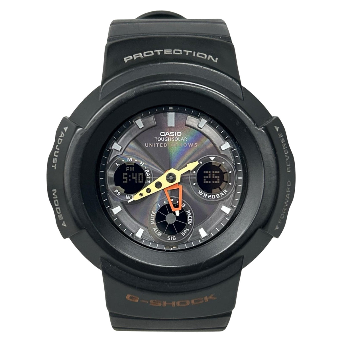 腕時計 ユナイテッドアローズ別注 AWG-500UAJ タフソーラー ブラック