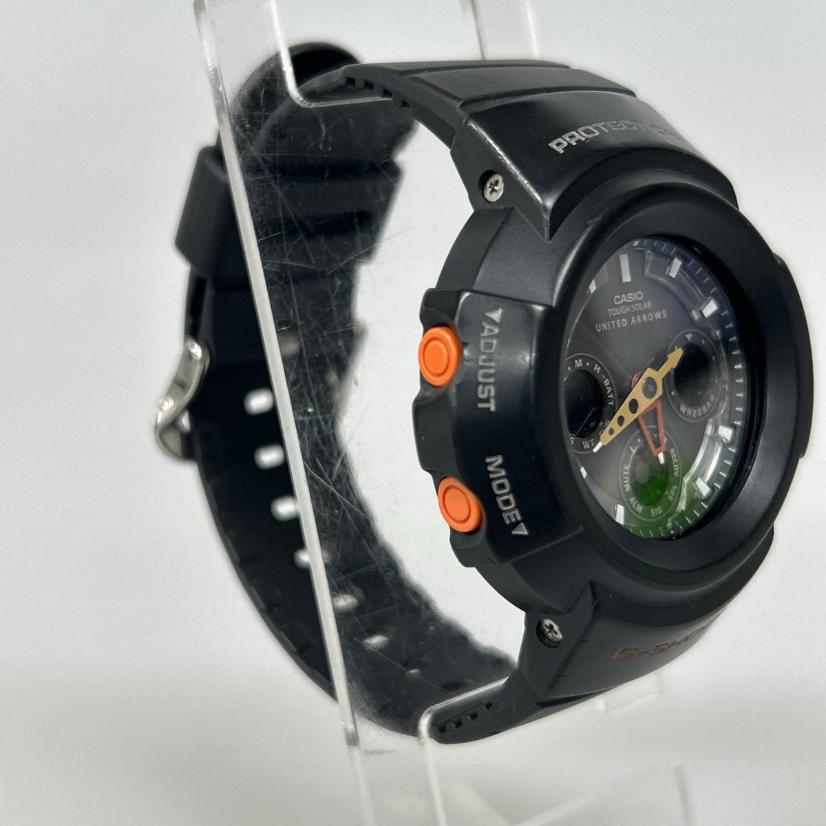 腕時計 ユナイテッドアローズ別注 AWG-500UAJ タフソーラー ブラック
