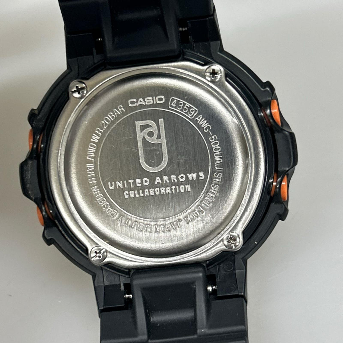 腕時計 ユナイテッドアローズ別注 AWG-500UAJ タフソーラー ブラック