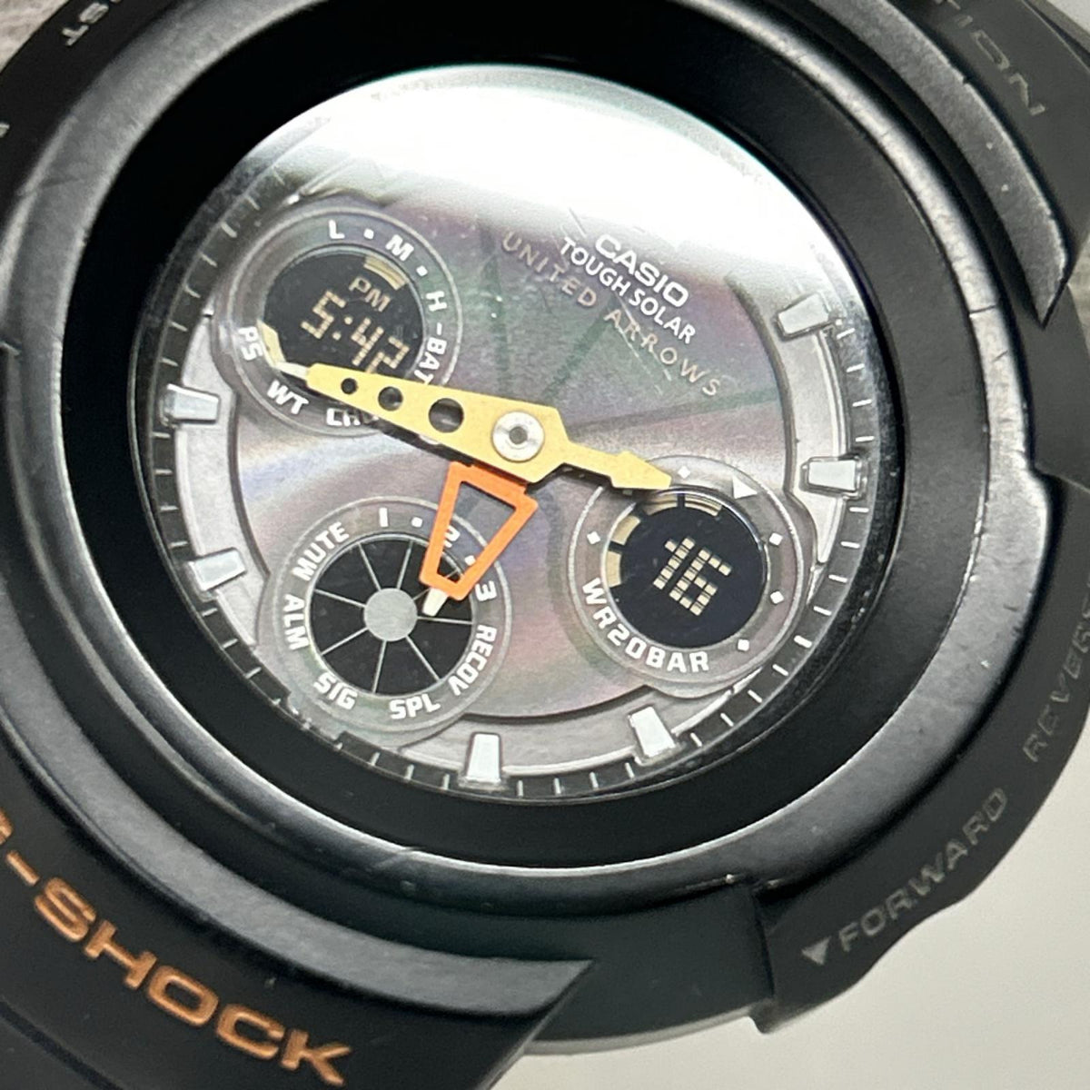 腕時計 ユナイテッドアローズ別注 AWG-500UAJ タフソーラー ブラック