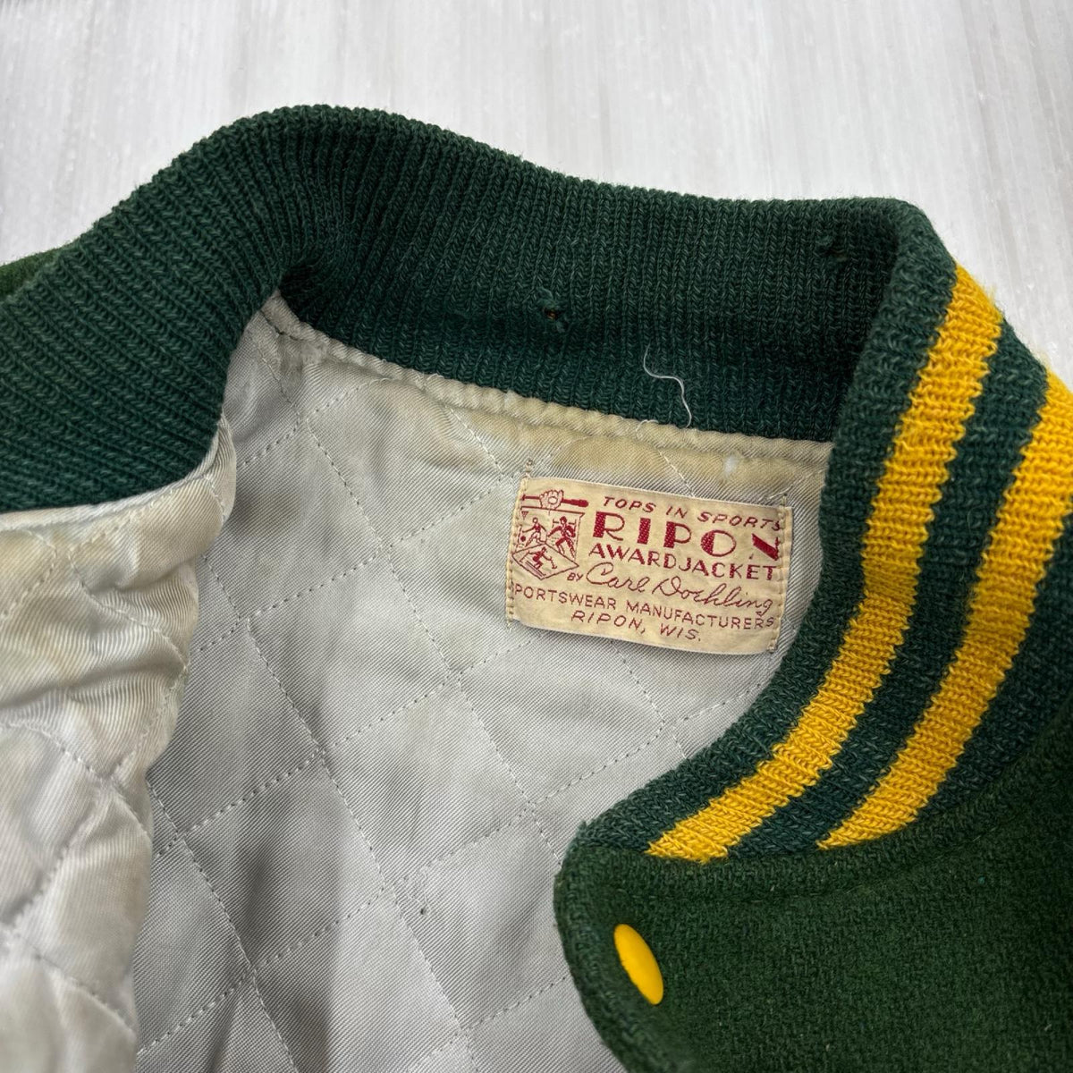 ジャケット ~50s RIPON Award Jacket GRN
