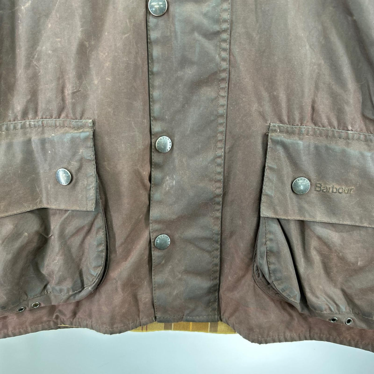 ジャケット Barbour ライナー付き BEAFORT オイルドジャケット 46 ボルドー