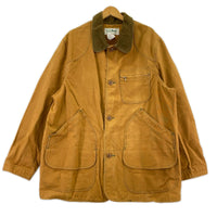 ジャケット 80s L.L.Bean キャンバスハンティングジャケット L 茶 L ブラウン