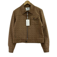 ジャケット MARINE SERRE MOON DIAMANT JACQUARD (46) 46 ブラウン