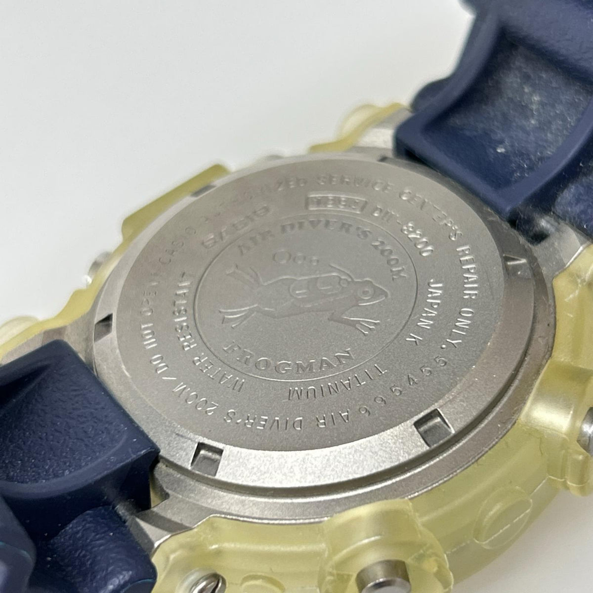 腕時計 FROGMAN MASTER OF G-SEA DW-8200 シルバー