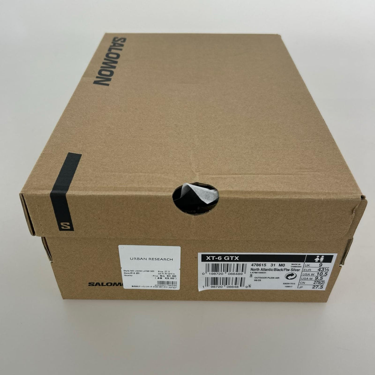 スニーカー XT-6 Gore-Tex 27.5cm 27.5cm (US9 1/2 UK9 EU45) グリーン