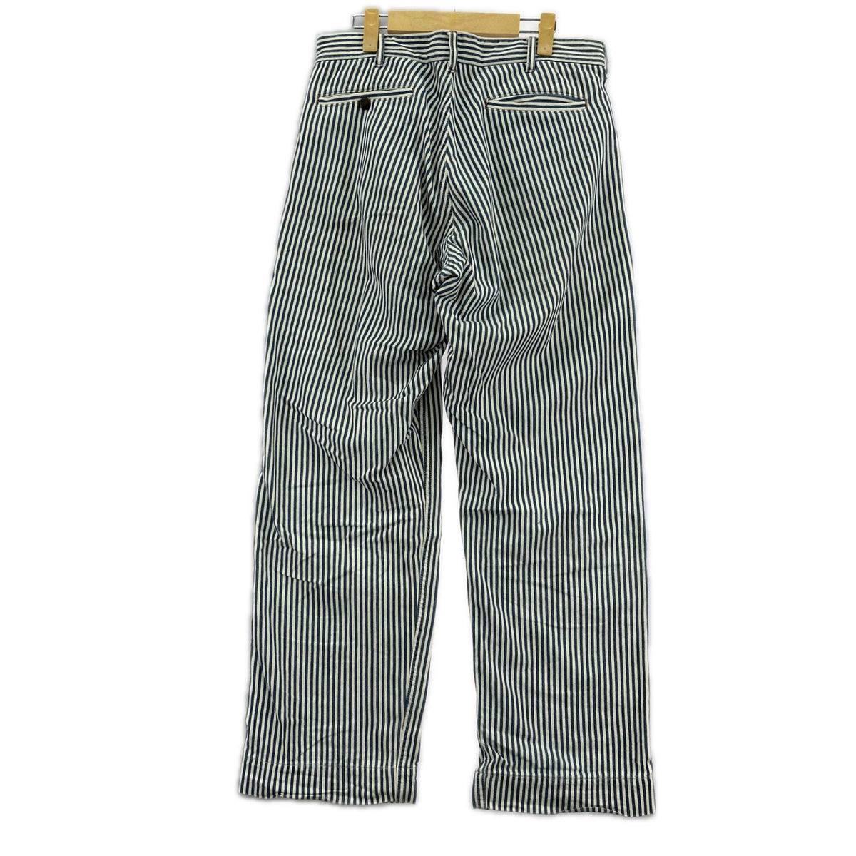 パンツ PAYDAY ヒッコリー パンツ 青 M ブルー