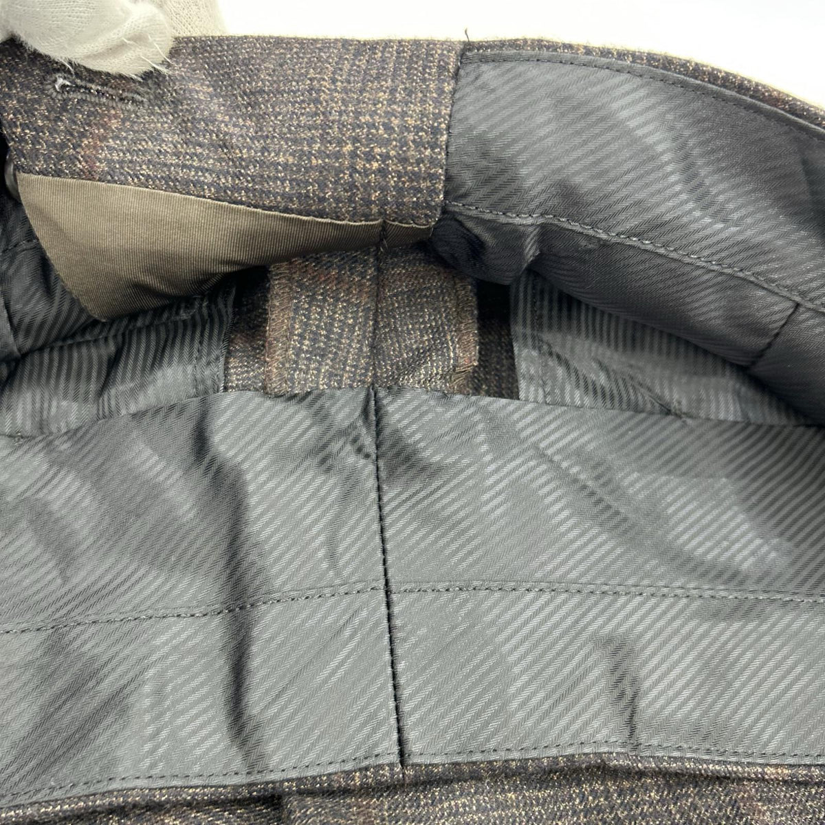 パンツ WACKO MARIA Loro Piana PLEATED TROUSERS ウールスラックス M 茶 M ブラウン