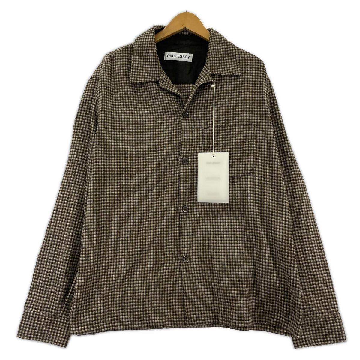 長袖シャツ HEUSEN SHIRT ブラウン