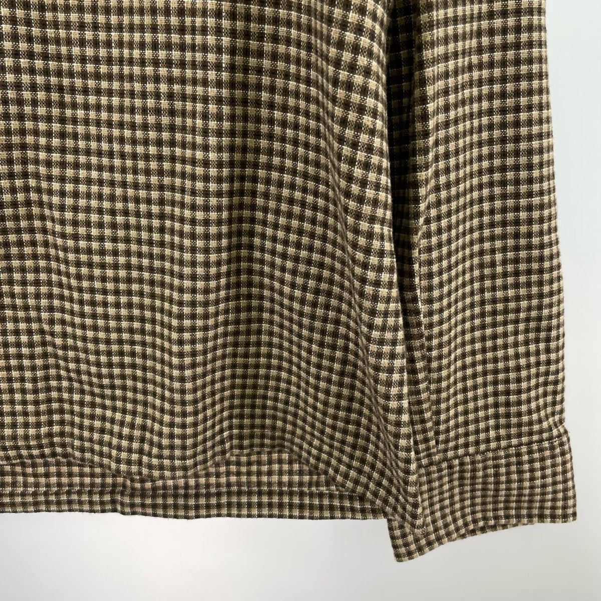 長袖シャツ HEUSEN SHIRT ブラウン