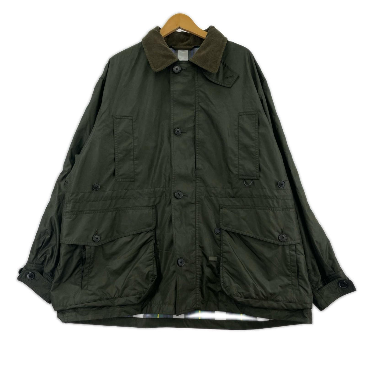 ジャケット TECH BRITISH HUNTER COAT M カーキ