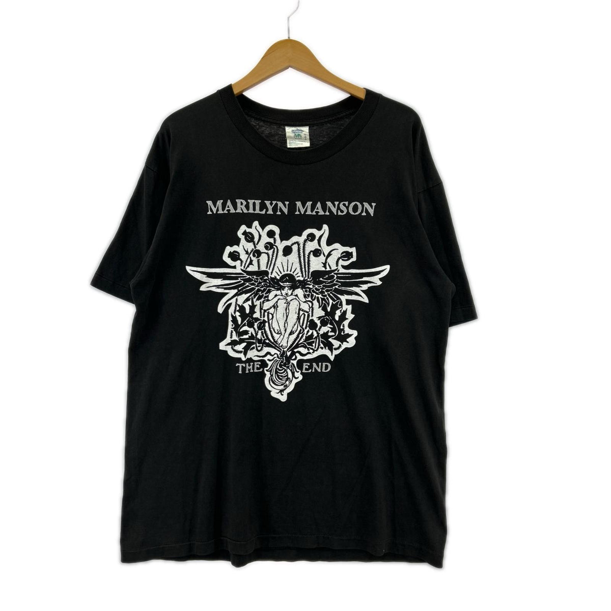 半袖Tシャツ 90s Winterland MARILYUN MANSON THE END L ブラック