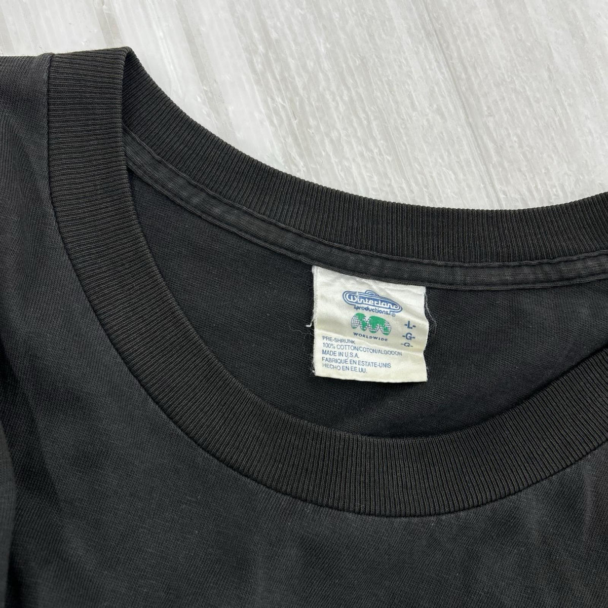 半袖Tシャツ 90s Winterland MARILYUN MANSON THE END L ブラック