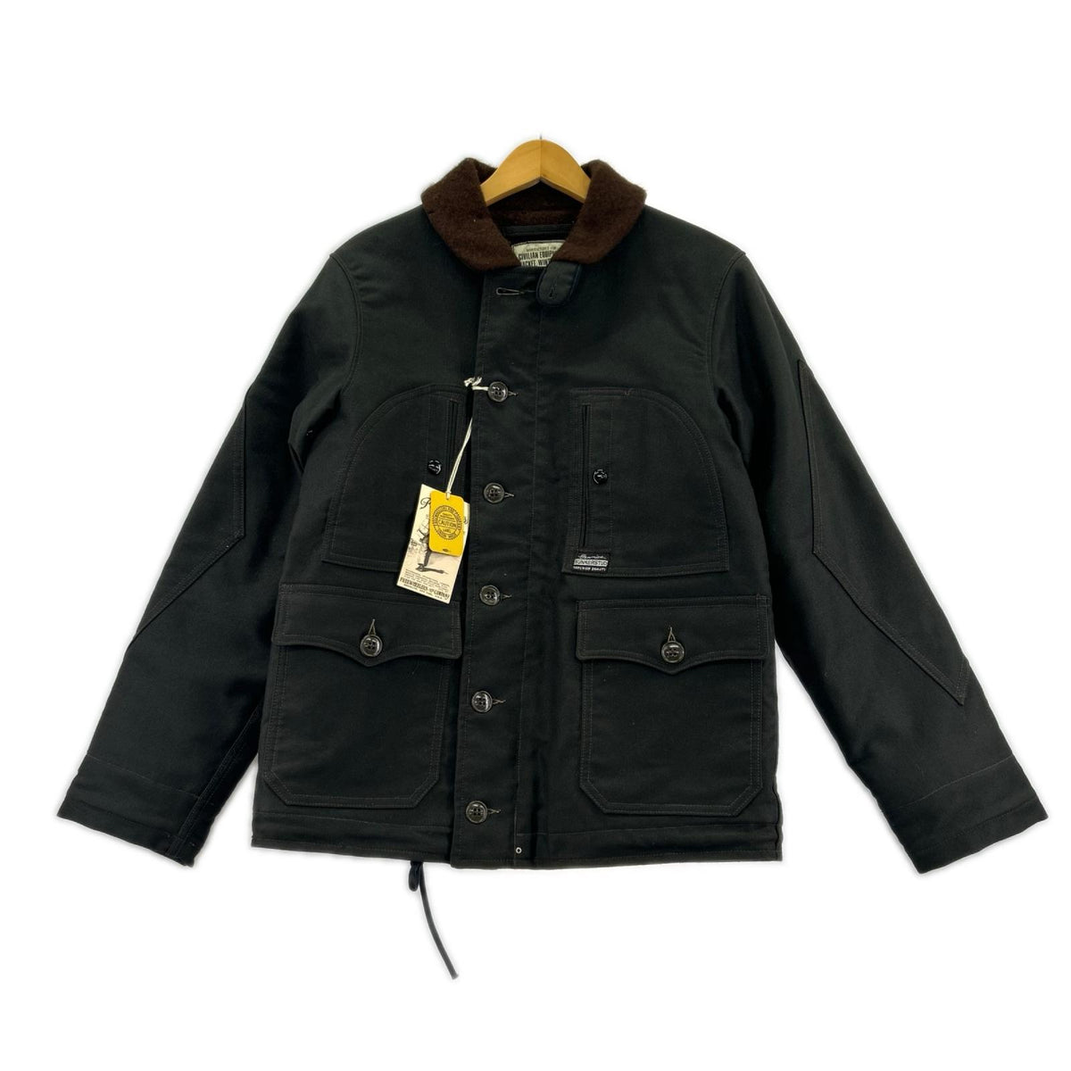 ジャケット BROWNING デッキジャケット カーキ 36 ブラック